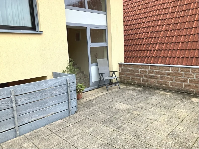 Zugang vom Treppenhaus zur Dachterrasse