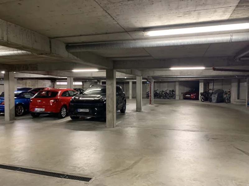 Stellplatz in der Tiefgarage