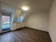 Schlafzimmer mit eigenem Balkon