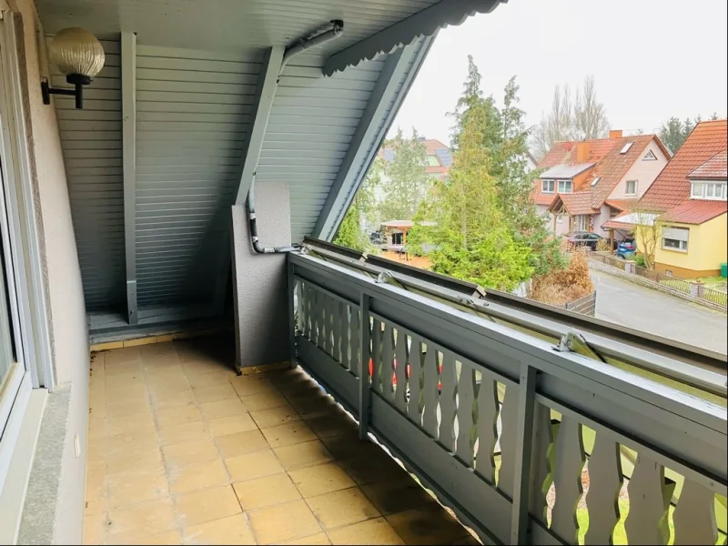 Loggia mit Ausblick (DG)