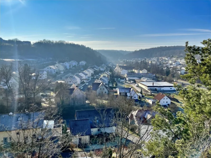 grandioser, unverbaubarer Ausblick über Eltmann