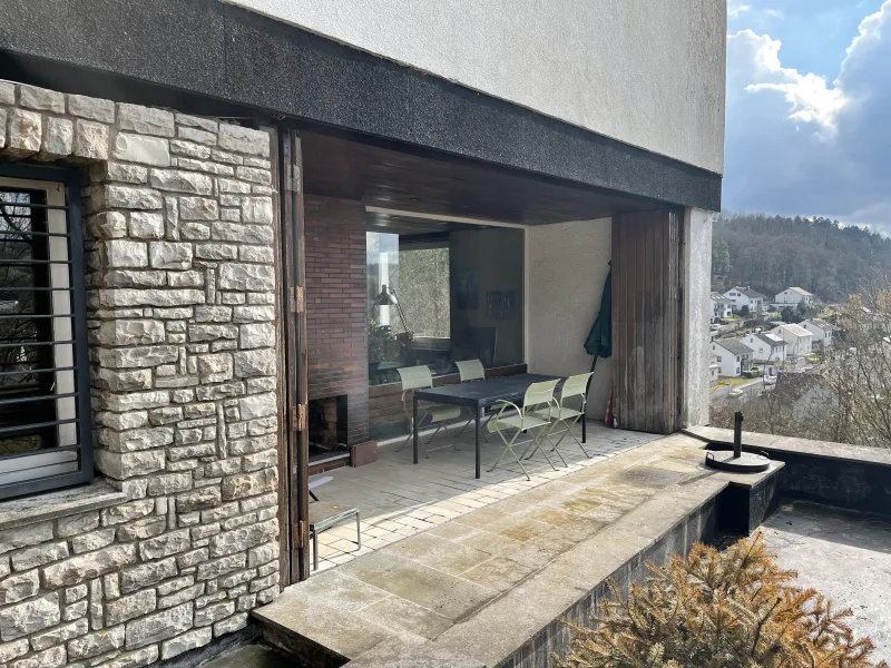 Westterrasse mit Ausblick (Villa)