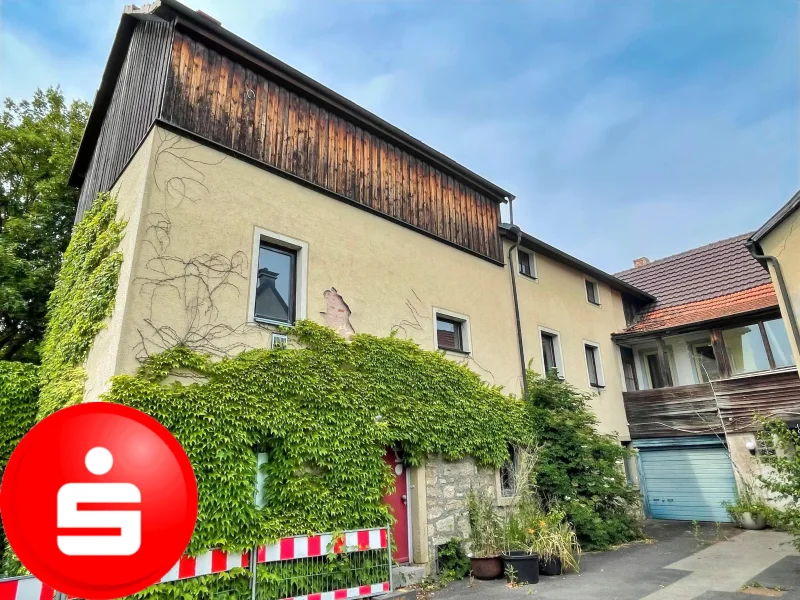 Außenansicht - Haus kaufen in Bad Neustadt - Wohn- und Geschäftshaus in Bad Neustadt a.d. Saale/Innenstadt - Schuhmarktstr. 20