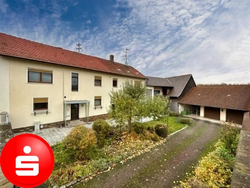 Außenansicht - Haus kaufen in Bad Königshofen - Einfamilienhaus in Bad Königshofen/Gabolshausen
