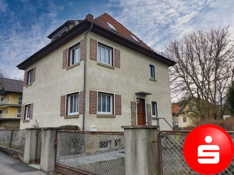 Außenansicht - Haus kaufen in Ostheim - Einfamilienhaus in Ostheim v. d. Rhön mit Charme