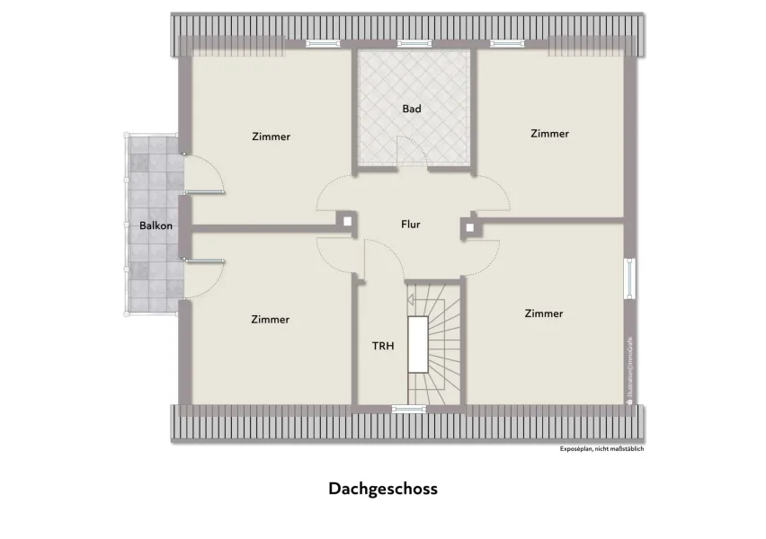 Grundriss Dachgeschoss