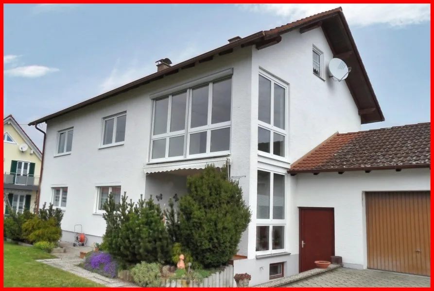 Hausansicht - Wohnung mieten in Pörnbach - Helle, freundliche Wohnung