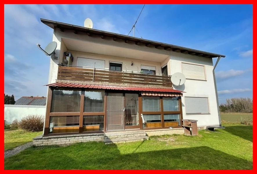 Außenansicht - Haus kaufen in Reichertshausen - Zweifamilienhaus in Oberpaindorf