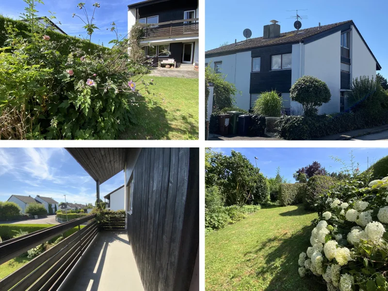 Haus- und Gartenansichten - Haus kaufen in Wettstetten - Schöner Wohnen in gehobener und ruhiger Lage