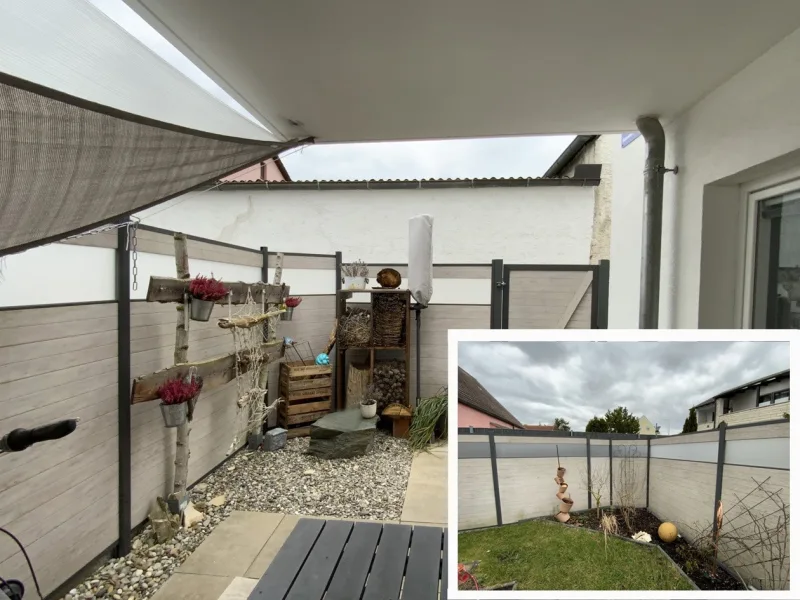Terrasse und Garten - Wohnung kaufen in Ingolstadt - Perfekt für Familien