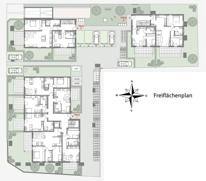 Freiflächenplan