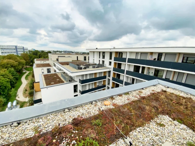 Blick Richtung Dachterrasse