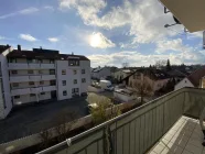 Aussicht vom Balkon