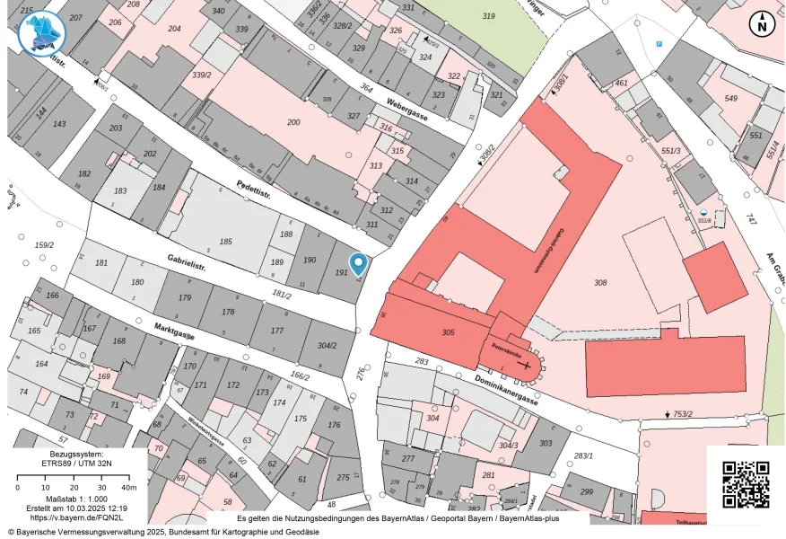 Lageplan, BVV, Nr. 713/25