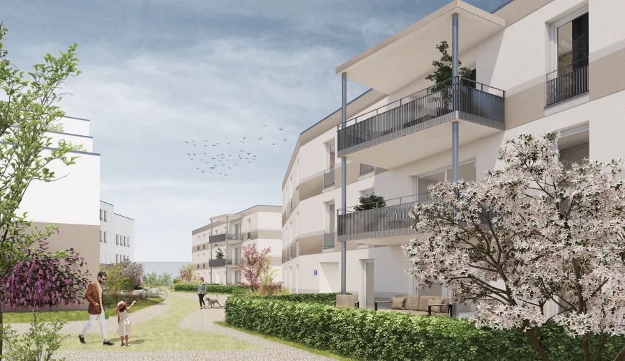 Visualisierung Nord - Wohnung kaufen in Neumarkt - Neues Wohnen zwischen Natur und Zentrum