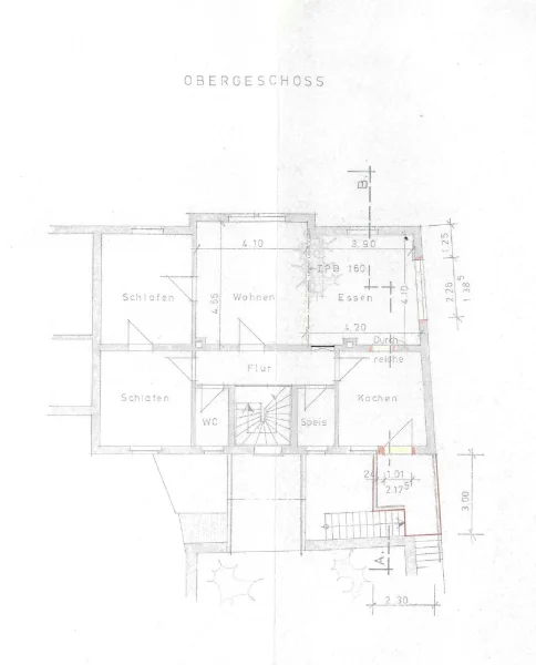 Grundriss Obergeschoss