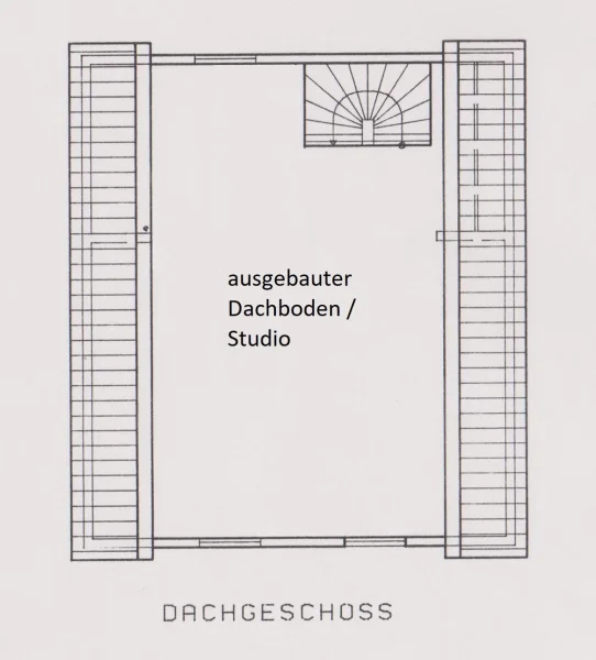 Grundriss Dachgeschoss