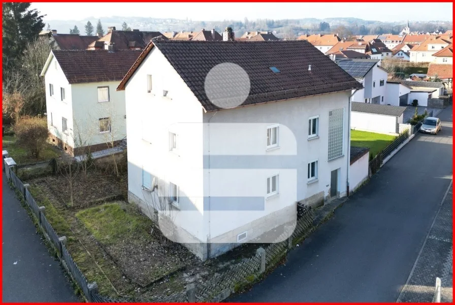 Luftbild - Haus kaufen in Kronach - Perfekte Wohnlage in Kronach!