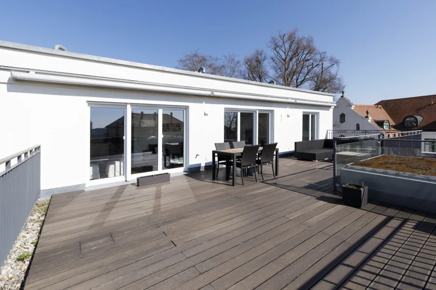 Terrasse - Wohnung kaufen in Freising - Wohnen über den Dächern von Freising