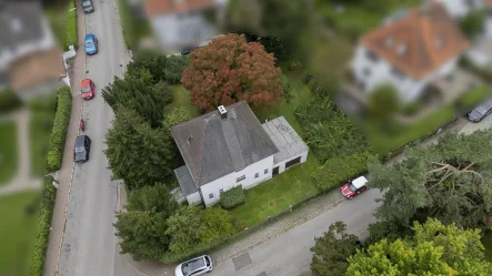 Blick von oben - Grundstück kaufen in Freising - Jetzt zugreifen, die Gelegenheit ist einmalig