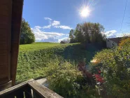 Balkon mit Blick Richtung Süden