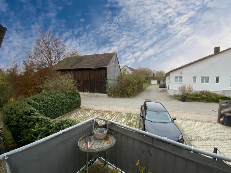 Blick vom Balkon in Richtung Süd-West 