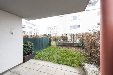 Garten - Wohnung kaufen in Unterschleißheim - Unterschleißheim erwartet Sie! 