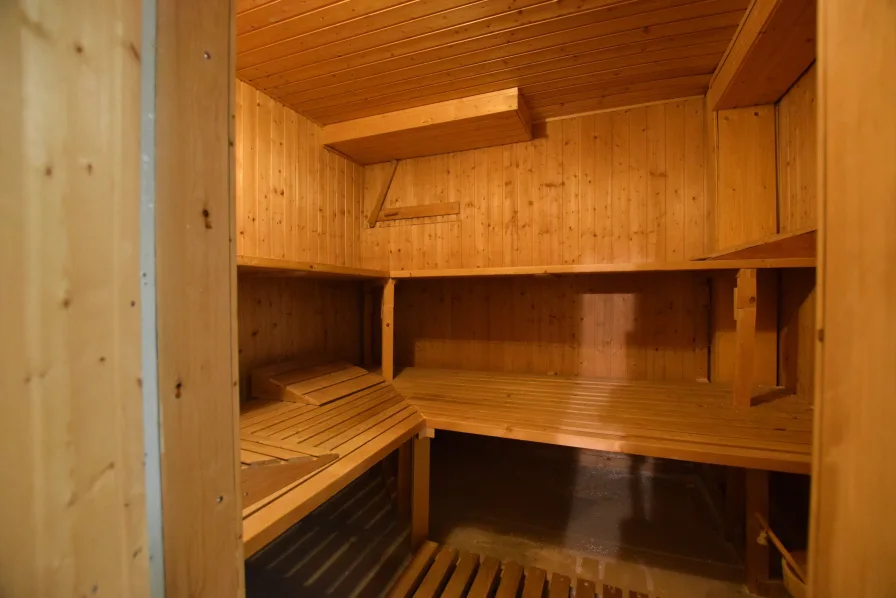 Sauna im Keller