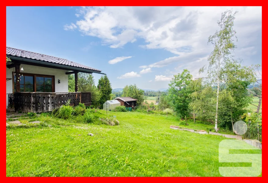 Großer Garten - Haus kaufen in Murnau - Ruhiges und behagliches Wohnen mit Blick ins Grüne