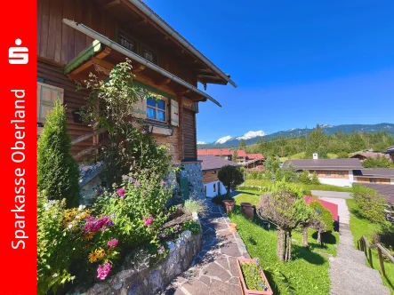 Eingangsbereich - Haus kaufen in Krün - Traumhafte Aussichten in Krün!