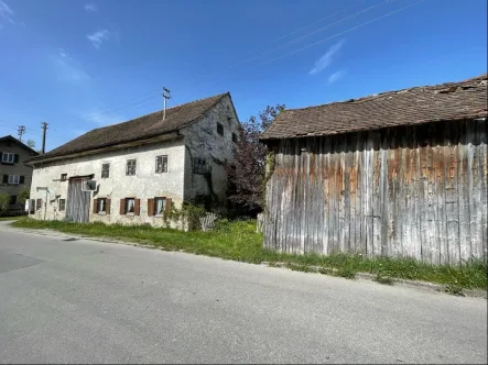 Ansicht von Süd/West - Haus kaufen in Polling - Denkmalgeschütztes Bauernhaus