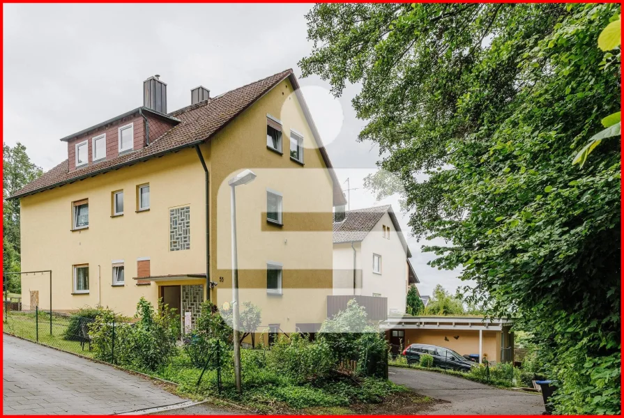 Ansicht - Haus kaufen in Forchheim - Mehrfamilienhaus in attraktiver Lage