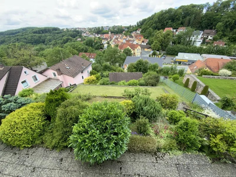 Blick Balkon Küche