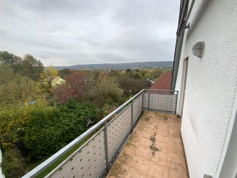 Blick vom Balkon EG