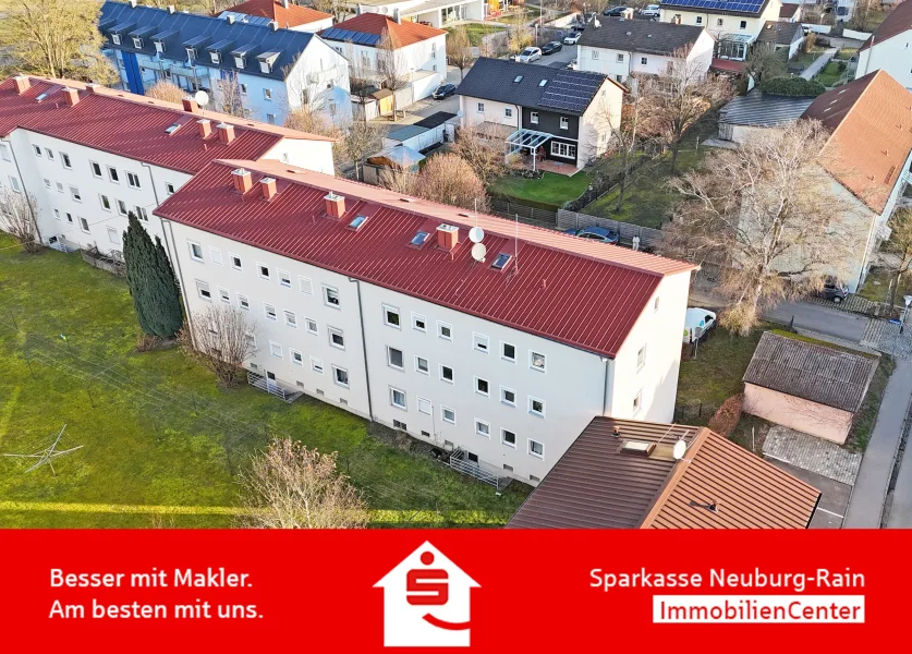 Außenansicht - Wohnung kaufen in Neuburg - Eigentumswohnung in Neuburg 