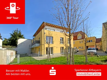 Außenansicht - Wohnung mieten in Neuburg - Energie sparen? Hier sind Sie richtig!