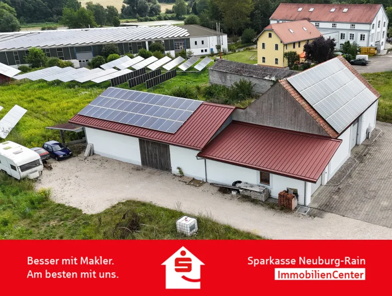 Titelbild_C - Halle/Lager/Produktion mieten in Burgheim - Gewerbefläche in Straß