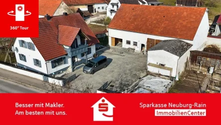 Titelbild - Haus kaufen in Ehekirchen - Wohnjuwel mit Stadel und Halle