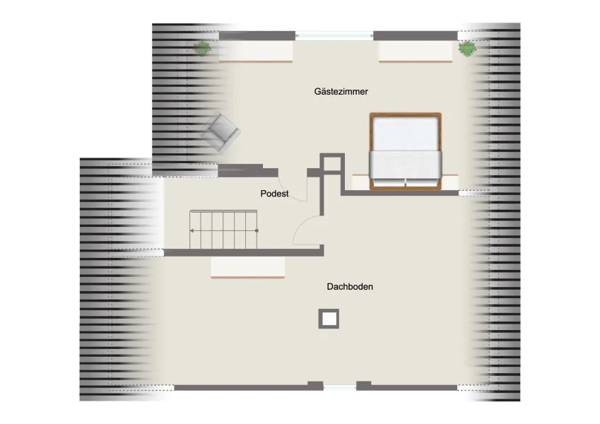 Grundriss Dachgeschoss