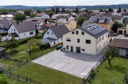 Nördliche Außenansicht - Wohnung kaufen in Dingolfing - Etagenwohnung in zentraler Lage von Dingolfing