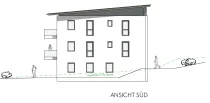 Ansicht Süd Haus 1