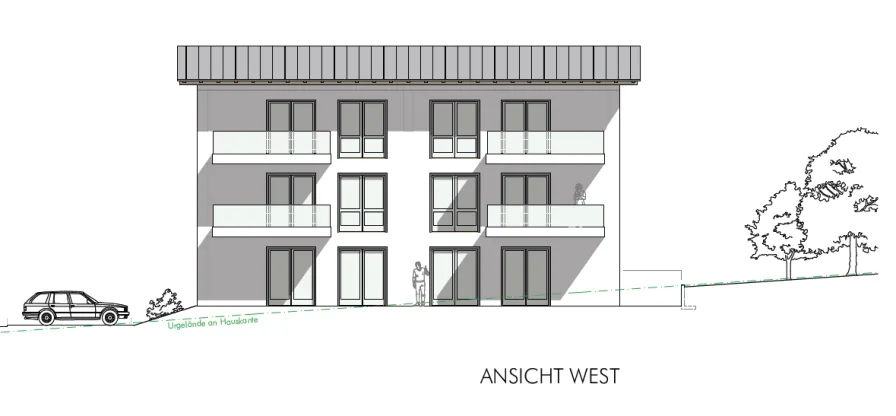 Ansicht West Haus 1