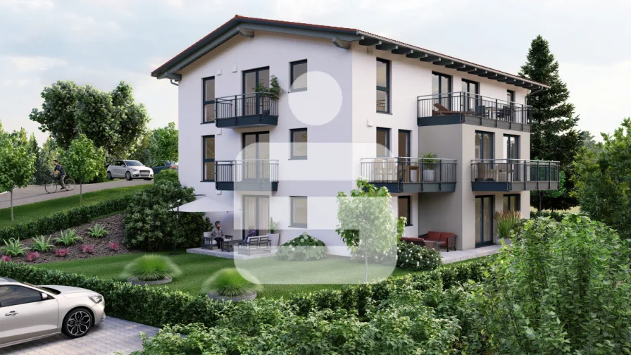 VISUALISIERUNG - Wohnung kaufen in Fürstenstein - Betreutes Wohnen in Oberpolling