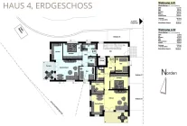 Grundrisse Haus 4 Erdgeschoss