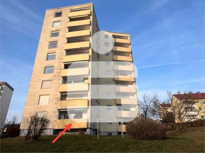 Südseite - Wohnung kaufen in Passau - Vermietete 4-Zi.-ETW in Passau-Grubweg - hier ist Ihr Kapital gut angelegt!