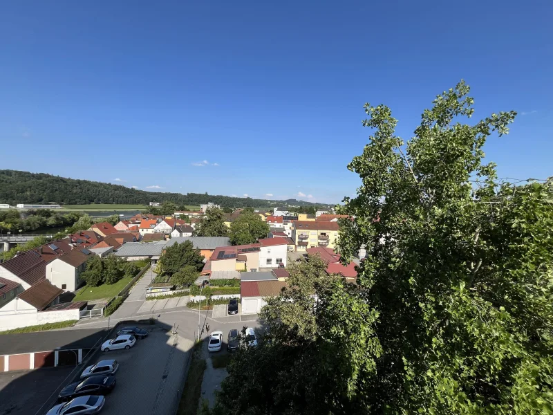 Blick aus dem Küchenfenster