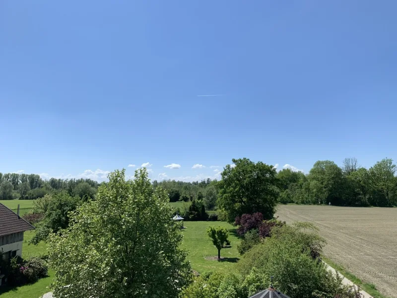 Ausblick vom Balkon