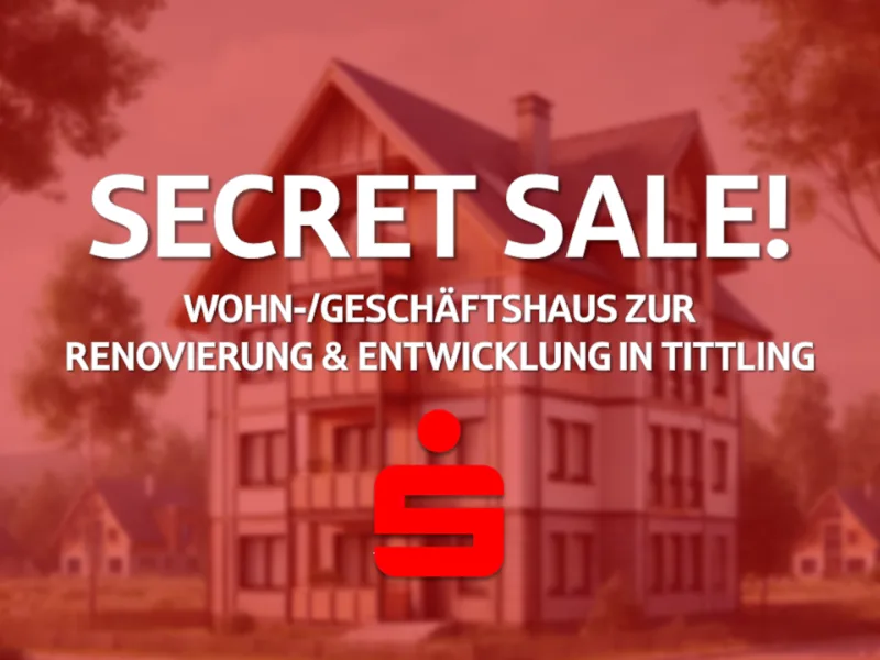 SECRET SALE - Haus kaufen in Tittling - Lukratives Wohn-/Geschäftshaus zur Renovierung & Entwicklung in Tittling