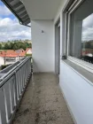 Balkon im EG