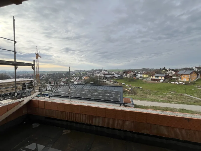 Fernblick Dachterrasse Elternschlafzimmer